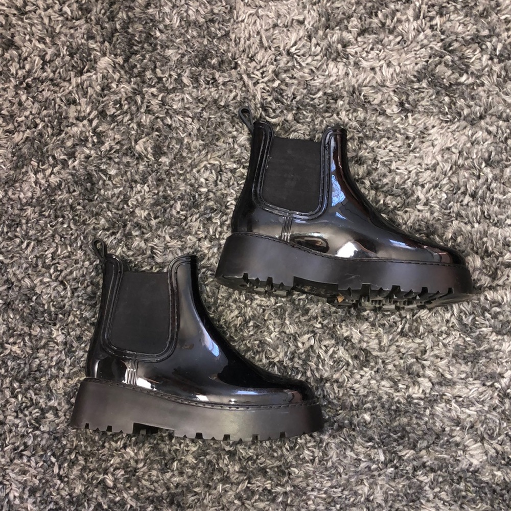 ASOS chunky Chelsea rain boot